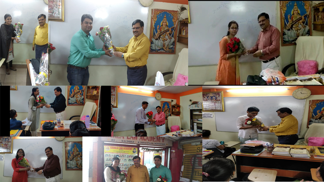 SELECTION CELEBRATION AT INSTITUTE